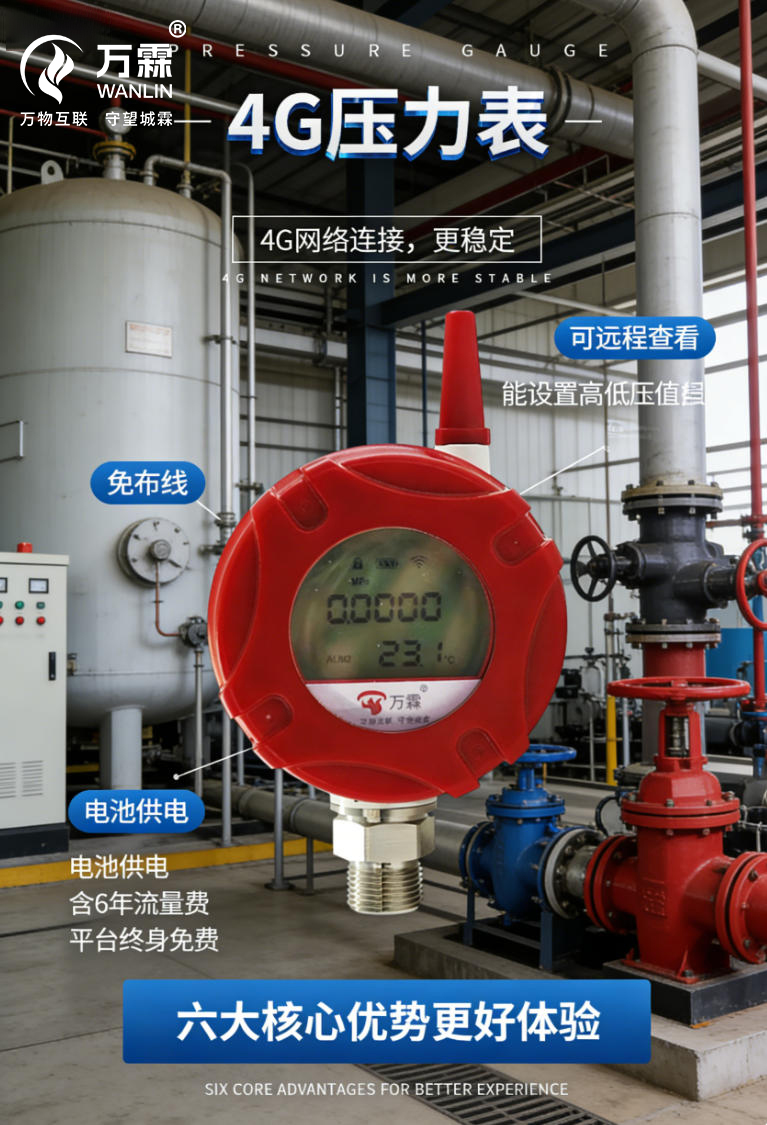 工业压力监测“新宠儿”：“4G家族”来袭！
