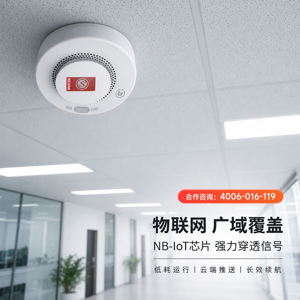 武汉商业综合体火灾风险隐患整治:万霖智能无线烟感报警器赋能消防安全数字化转型 武汉商业综合体万霖智能无线烟感报警器应用