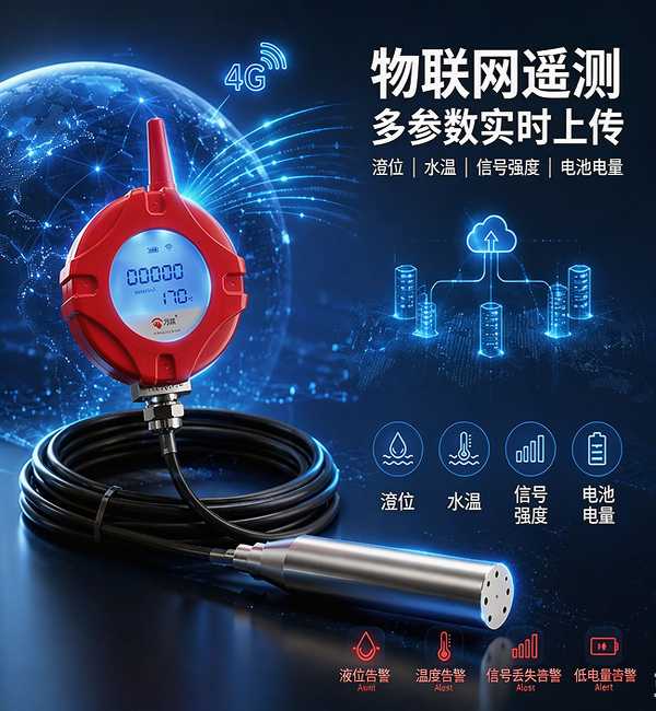 汶上万霖4G液位计应用