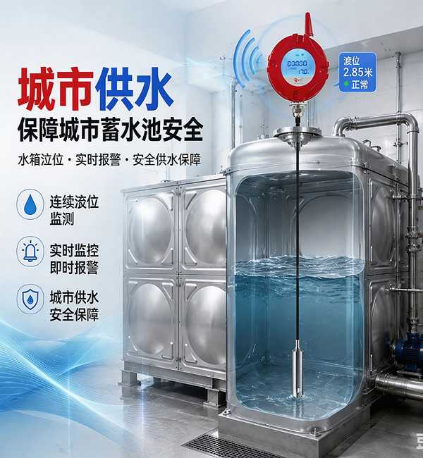 微山污水管网液位在线监测方案 微山万霖4G液位计应用