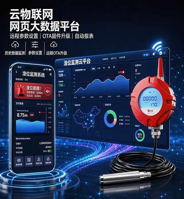 上海万霖4G液位计应用