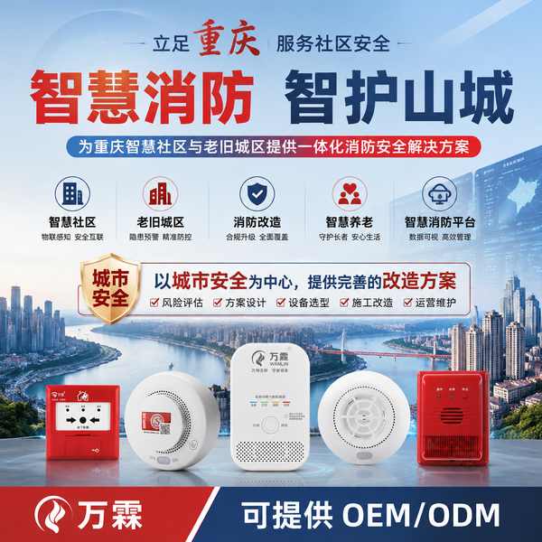 重庆自组网无线消防报警系统 重庆自组网无线消防报警系统 — 重庆老旧城区消防改造产品部署与应用场景