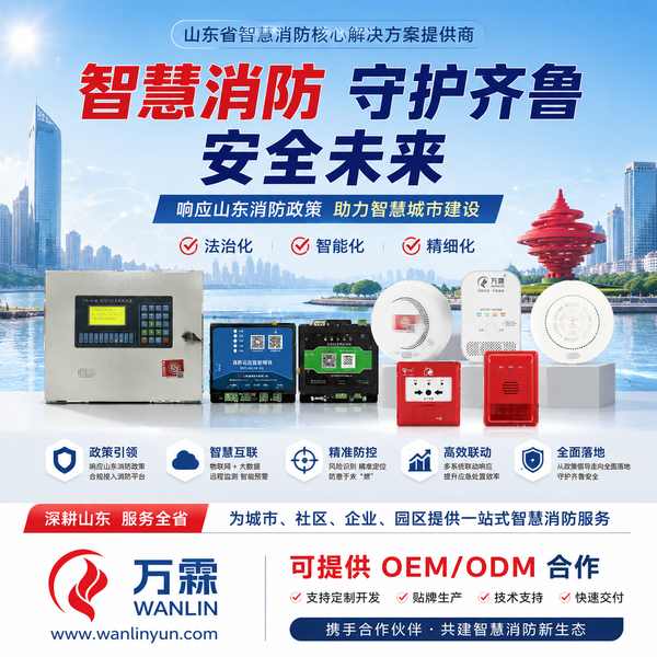 梁山消防水系统监测与智能消防水炮 梁山消防用水与水炮设备产品实拍 — 智慧消防设备场景