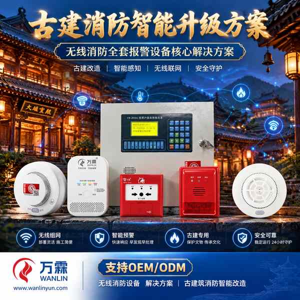 岳阳世界遗产地管理机构古建筑无线温感监测装置批量采购项目现场 岳阳世界遗产地管理机构古建筑无线温感监测装置采购项目现场 — 古建无线消防报警设备安装与平台上线