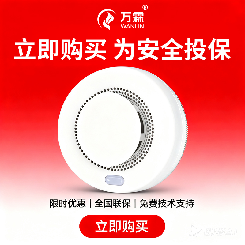 火灾预警“神器”大揭秘:万霖烟感凭何受青.....