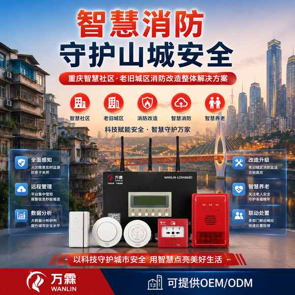 重庆智慧消防大屏设备状态找谁做?万霖源头工厂直供方案